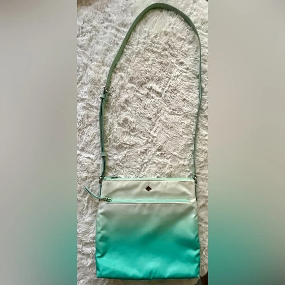 NWOT Kate Spade New York Jae Degrade Ombre Flat Crossbody Bag - Picture 1 of 4